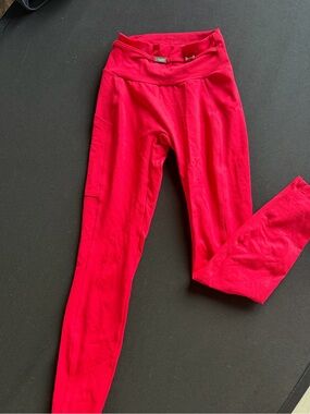 Bombshell Red Leggings | S
